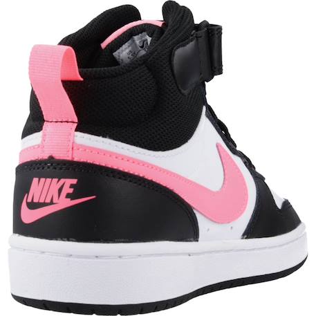 Baskets enfant garçon en cuir court borough 2 Noir 005 3 - vertbaudet enfant 