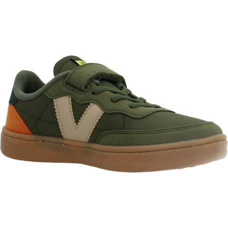 Basket garçon modèle 1256106v Vert kaki 5 - vertbaudet enfant 
