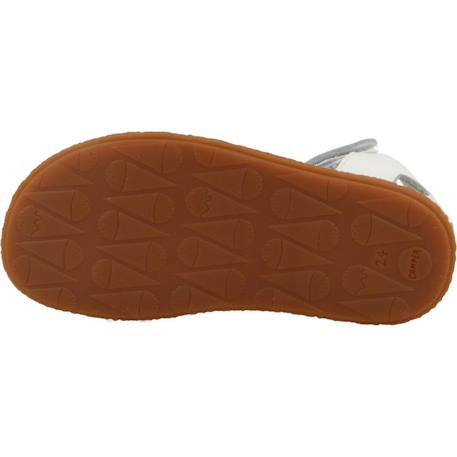 Sandales bébé fille en cuir tws Blanc 6 - vertbaudet enfant 