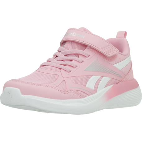 Basket fille modèle rush runner 6.0 elastic lace top strap Rose pnkwht 4 - vertbaudet enfant 