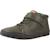Baskets enfant garçon en cuir touring Vert 4 - vertbaudet enfant 