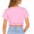 T-shirt fille butterfly Rose 3 - vertbaudet enfant 