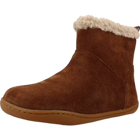 Bottes fille modèle peu Marron 4 - vertbaudet enfant 