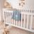 Couverture en mousseline muslin blanket 70 x 100 cm en coton, 6 couches, respirante et polyvalente Dove grey+Dusty pink+Natural cream+Stone blue 20 - vertbaudet enfant 