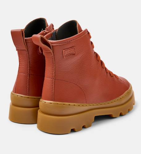 Cuir lisse Rouge moyen 4 - vertbaudet enfant 