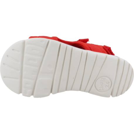 Sandales bébé garçon en textile oruga Rouge 6 - vertbaudet enfant 