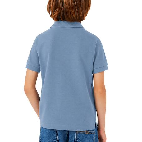 Polo à manches courtes Aral, vert+Blanc+Bleu clair+Bleu marine+Kaki pâle+Noir 5 - vertbaudet enfant 