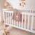 Couverture en mousseline muslin blanket 70 x 100 cm en coton, 6 couches, respirante et polyvalente Dove grey+Dusty pink+Natural cream+Stone blue 8 - vertbaudet enfant 