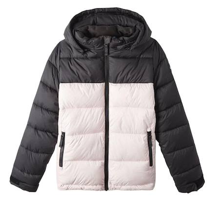 Doudoune à capuche fille originals puffer Rose 2 - vertbaudet enfant 
