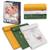 Lot de 3 langes bamboo set 70 x 70 cm en bambou, absorbants, antibactériens et thermorégulateurs Multi coloured 1 - vertbaudet enfant 