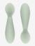 Lot de 2 cuillères 1er âge Tiny spoon en silicone VERT AMANDE 1 - vertbaudet enfant 