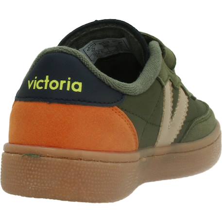 Basket garçon modèle 1256106v Vert kaki 3 - vertbaudet enfant 