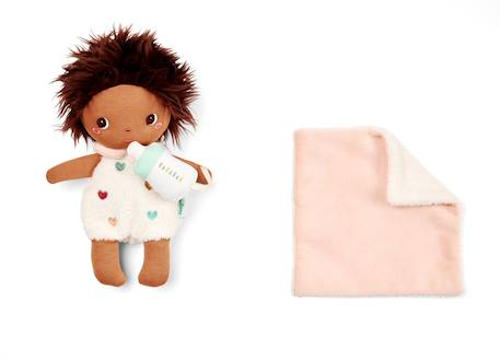Poupée 21 cm et son couffin Misha Rose 6 - vertbaudet enfant 