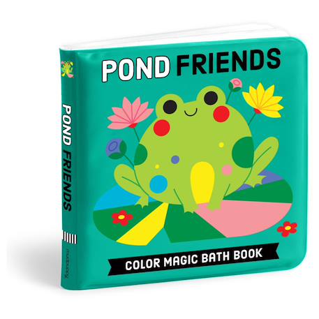 Livre de bain - les amis de l'étang Multicolor 1 - vertbaudet enfant 