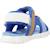 Sandales enfant fille en textile Bleu multi+Bleu multicolore 9 - vertbaudet enfant 