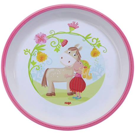 Assiette enfant vicki et pirli Blanc 2 - vertbaudet enfant 