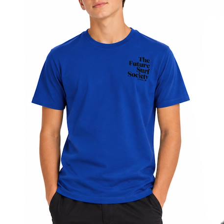 T-shirt garçon future surf society Bleu 2 - vertbaudet enfant 
