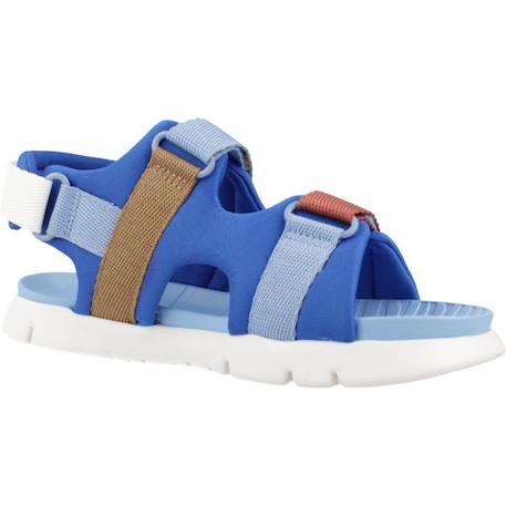 Sandales enfant fille en textile Bleu multi+Bleu multicolore 11 - vertbaudet enfant 