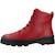 Bottes fille modèle brutus kids Rouge 2 - vertbaudet enfant 