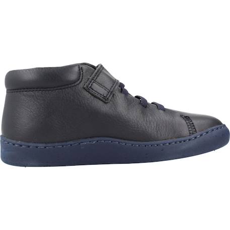 Baskets enfant garçon en cuir touring Bleu 1 - vertbaudet enfant 