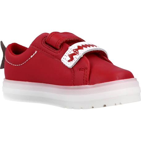 Baskets bébé garçon en cuir flarescalelo Rouge red 5 - vertbaudet enfant 