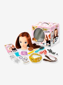 Idées cadeaux bébés et enfants-Jouet-Poupons et poupées-Poupées mannequins et accessoires-Tête à coiffer avec étau BUKI