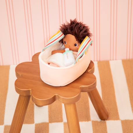 Poupée 21 cm et son couffin Misha Rose 4 - vertbaudet enfant 