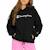 Sweat fille hoodie Noir 2 - vertbaudet enfant 