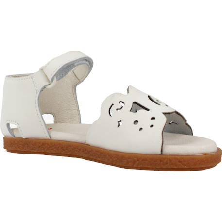 Sandales bébé fille en cuir tws Blanc 5 - vertbaudet enfant 