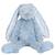 Peluche lapin richie liberty - 38 cm Bleu 1 - vertbaudet enfant 
