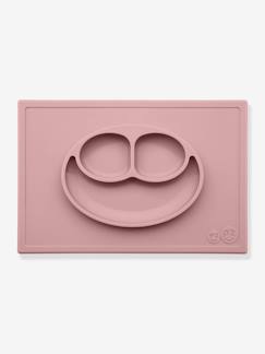 Puériculture-Set de table tout-en-un avec assiette Happy mat en silicone