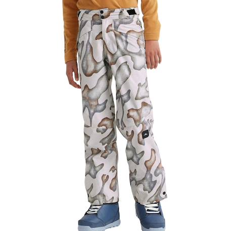 Pantalon de ski garçon Écru 1 - vertbaudet enfant 