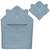 Serviette de bain à capuche muslin hooded towel 80 x 80 cm en mousseline 100 % coton, douce et absorbante Beige sand+Green forest+Grey sky+Pink baby 14 - vertbaudet enfant 