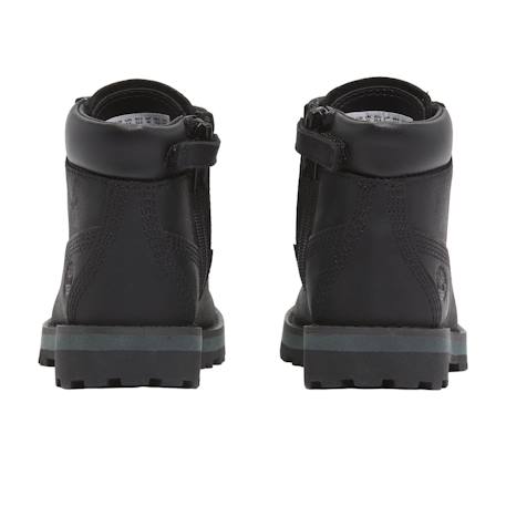 Boots garçon en cuir Noir foncé 5 - vertbaudet enfant 