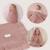 Couverture en mousseline muslin blanket 70 x 100 cm en coton, 6 couches, respirante et polyvalente Dove grey+Dusty pink+Natural cream+Stone blue 12 - vertbaudet enfant 