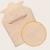 Serviette de bain à capuche muslin hooded towel 80 x 80 cm en mousseline 100 % coton, douce et absorbante Beige sand+Green forest+Grey sky+Pink baby 3 - vertbaudet enfant 