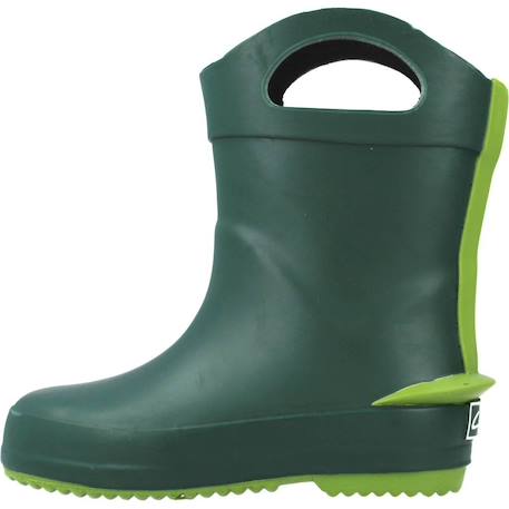 Bottes bébé garçon en caoutchouc tarri dash Vert khaki 2 - vertbaudet enfant 