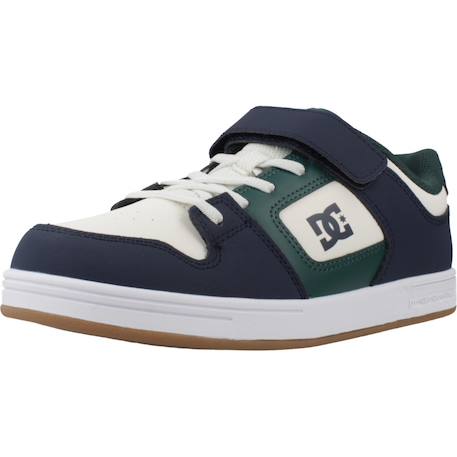 Baskets enfant garçon en cuir garçon cuir Bleu 412 4 - vertbaudet enfant 
