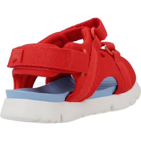 Sandales bébé garçon en textile oruga Rouge 3 - vertbaudet enfant 