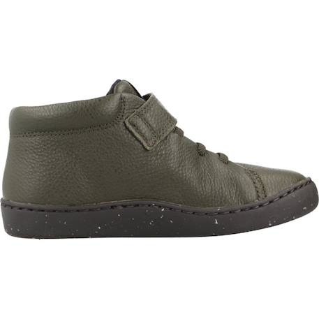 Baskets enfant garçon en cuir touring Vert 1 - vertbaudet enfant 