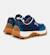 Baskets garçon cuir drift trail kids Bleu fonc32+Bleu foncé+Bourgogne 031+Gris pastel 4 - vertbaudet enfant 