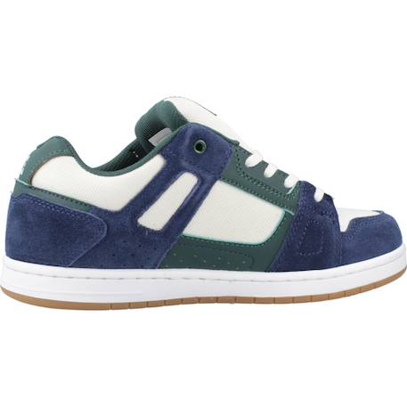 Baskets enfant garçon en cuir garçon cuir Bleu 410+Gris 008 1 - vertbaudet enfant 