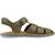 Sandales enfant garçon en cuir bicho Vert 1 - vertbaudet enfant 