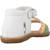 Sandales bébé fille en cuir rubino Blanc blanco 3 - vertbaudet enfant 