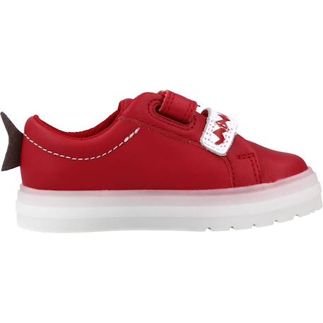 Baskets bébé garçon en cuir flarescalelo Rouge red 1 - vertbaudet enfant 