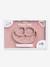 Set de table tout-en-un avec assiette Happy mat en silicone ROSE 2 - vertbaudet enfant 