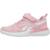 Basket fille modèle rush runner 6.0 elastic lace top strap Rose pnkwht 2 - vertbaudet enfant 