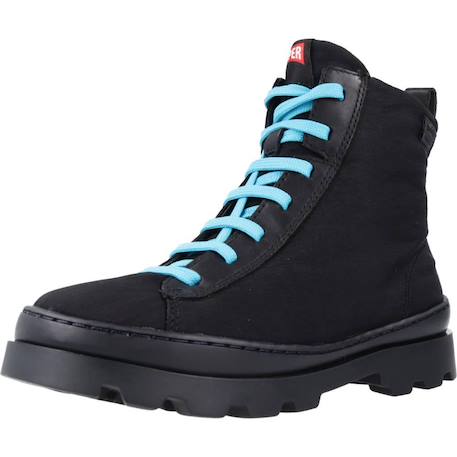 Bottes enfant garçon en textile brutus Noir 4 - vertbaudet enfant 