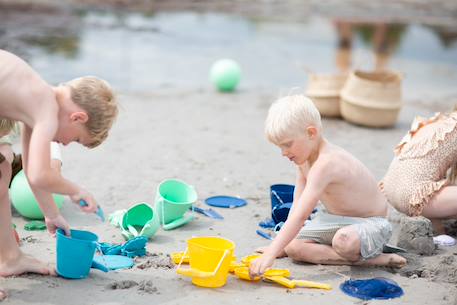 Petite pelle de plage - facile à emporter Mustard 3 - vertbaudet enfant 