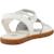 Sandales enfant fille en cuir tws Blanc 3 - vertbaudet enfant 